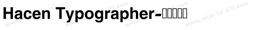Hacen Typographer字体转换